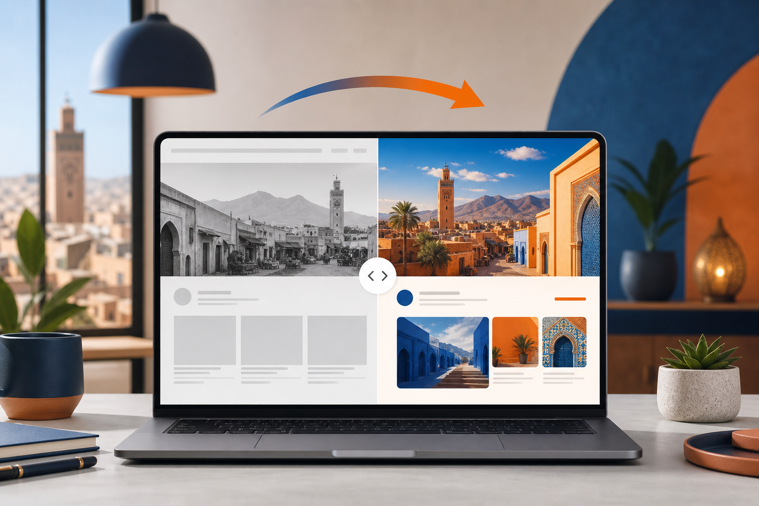 Refonte site web Maroc