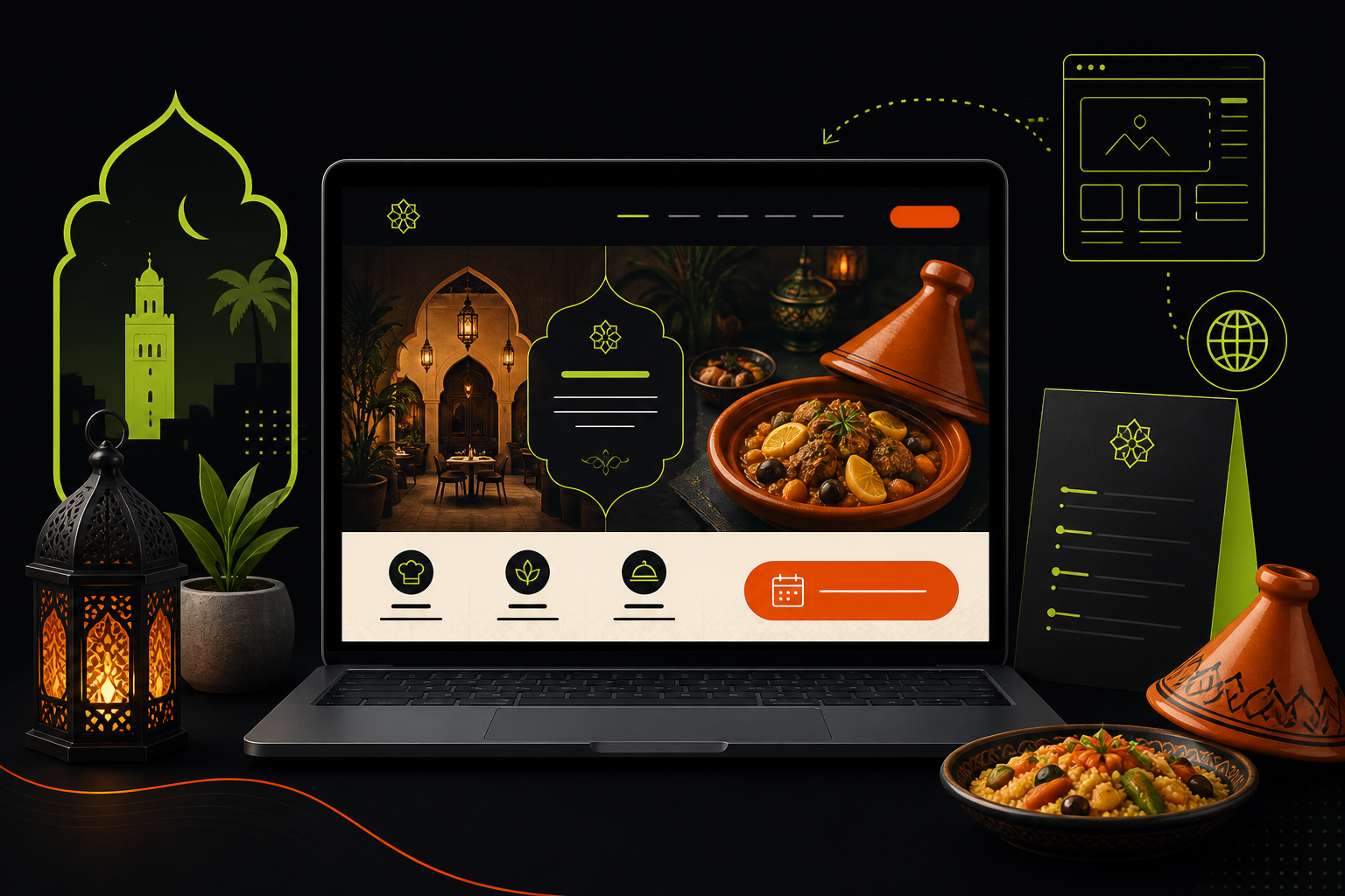 Site web boulangerie Maroc