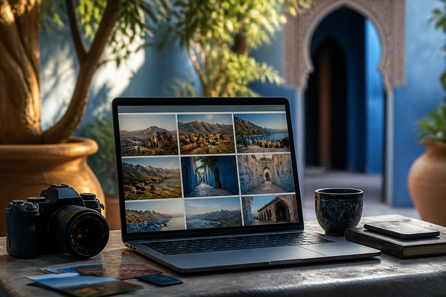 Site web photographe Maroc : portfolio pro