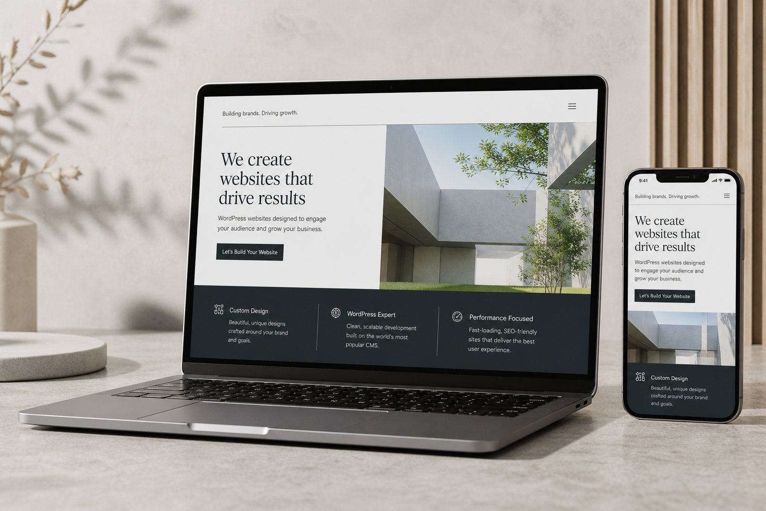Création de sites WordPress